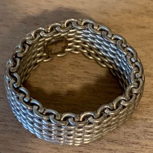 Tiffany & Co. Somerset Mesh Ring